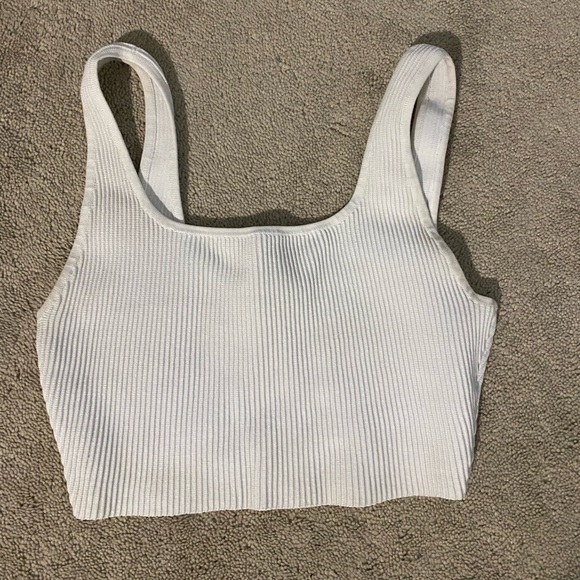 Ribbed Aritzia Top - Picture 1 of 3